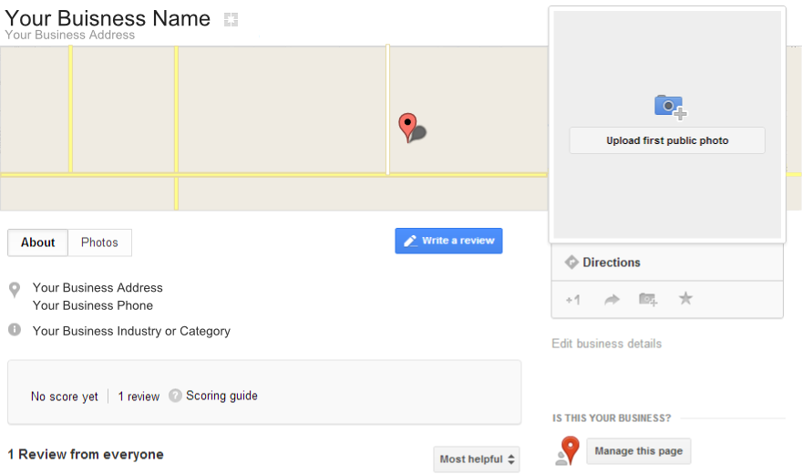 How to claim your Business Google Plus Places Page