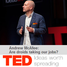 Ted.com Andrew McAfee: Are droids taking our jobs?